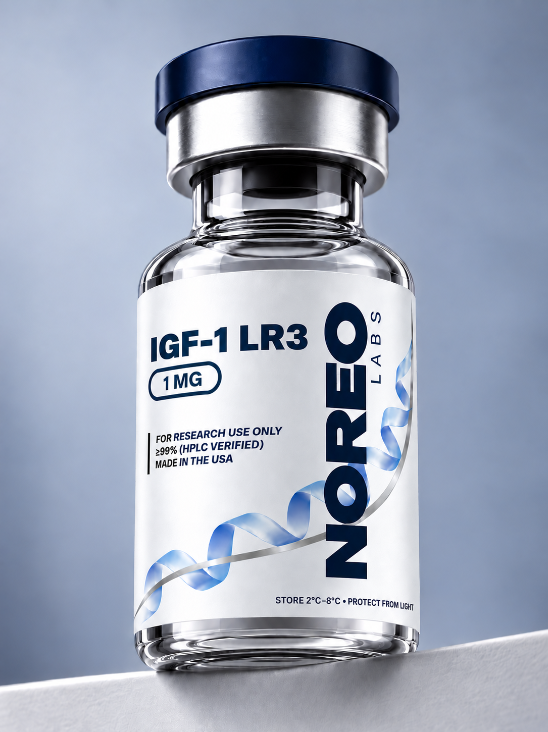 IGF-1 LR3. For research use only. Not for human or veterinary use.